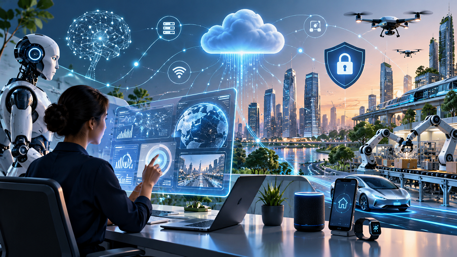 Connected Future AI, Cloud And Smart City