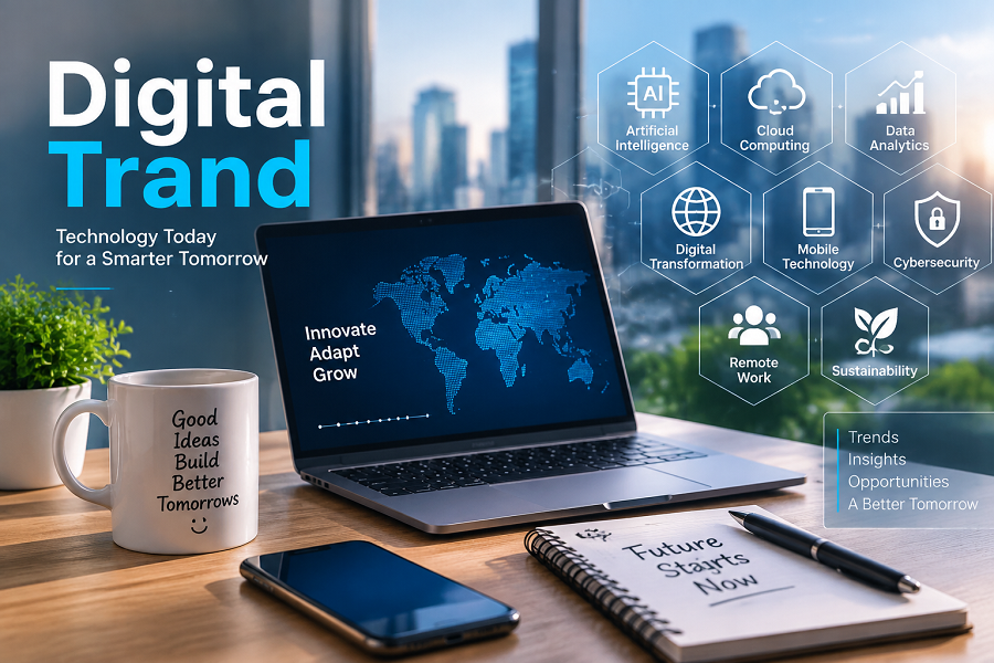 Digital Trends Workspace Infographic